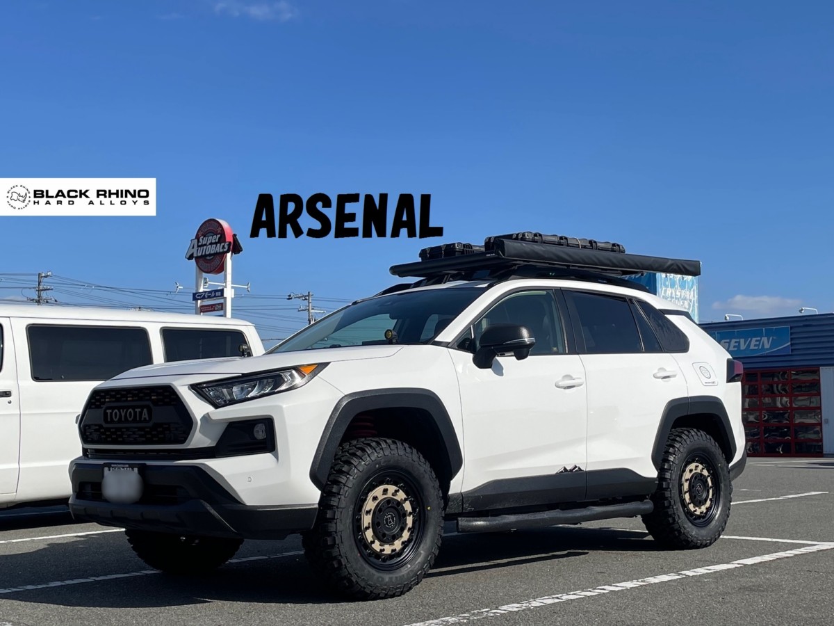 RAV4に、BLACK RHINO ARSENAL を装着。 « スーパーオートバックス姫路